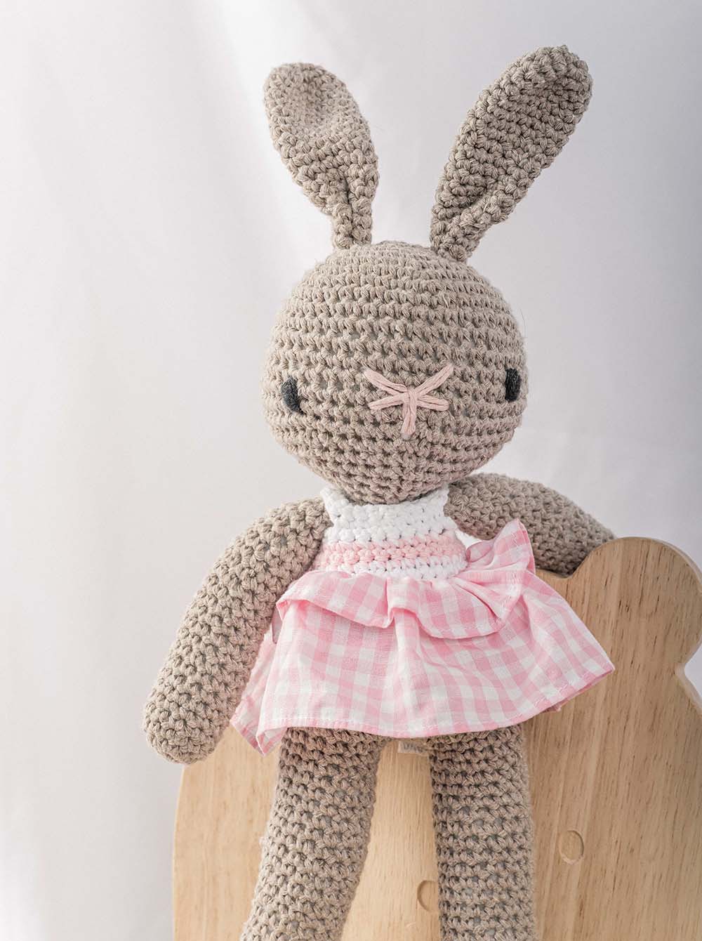 Coneja con vestido Amigurumi