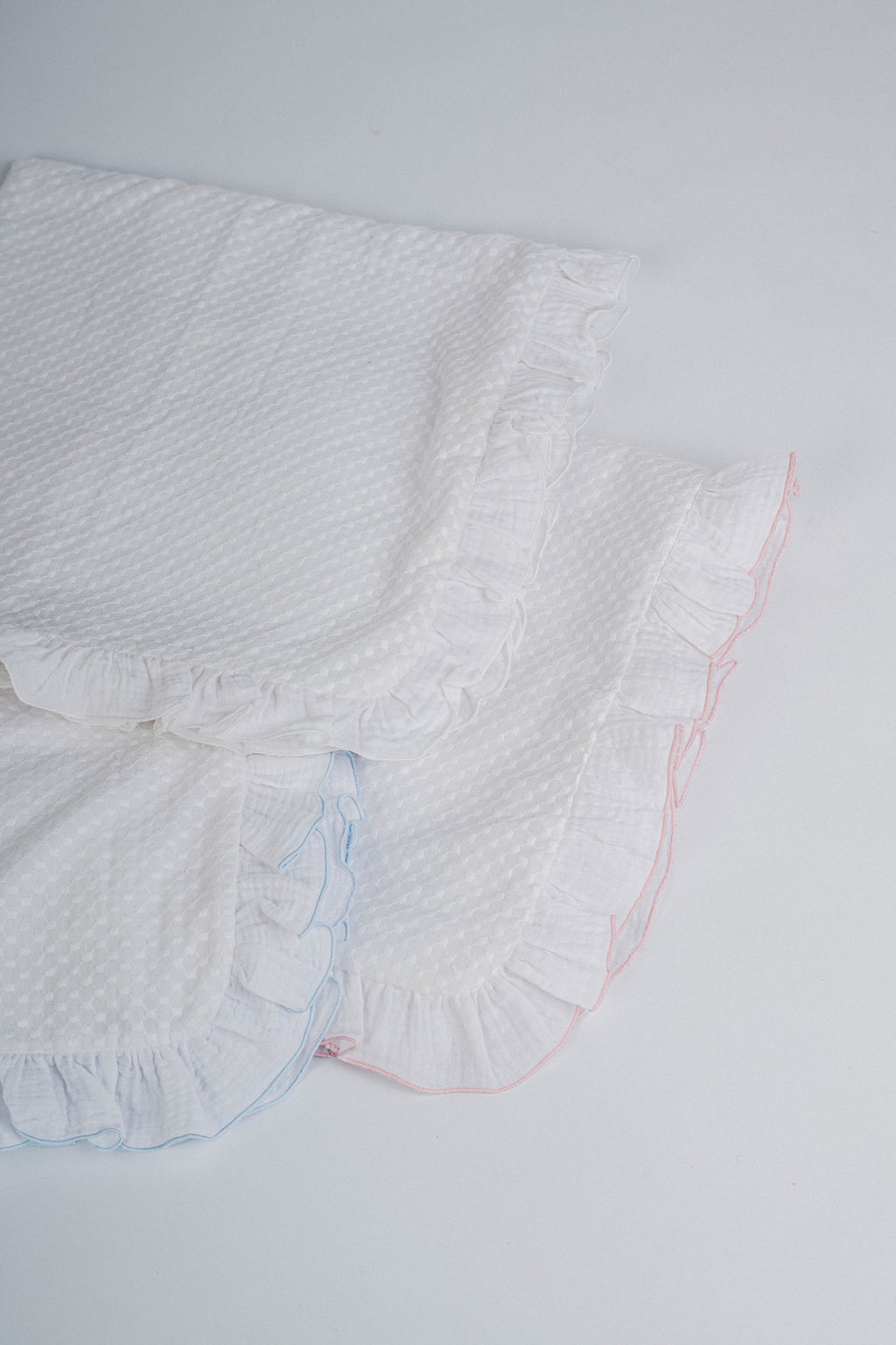 Rebozo de algodón bordado