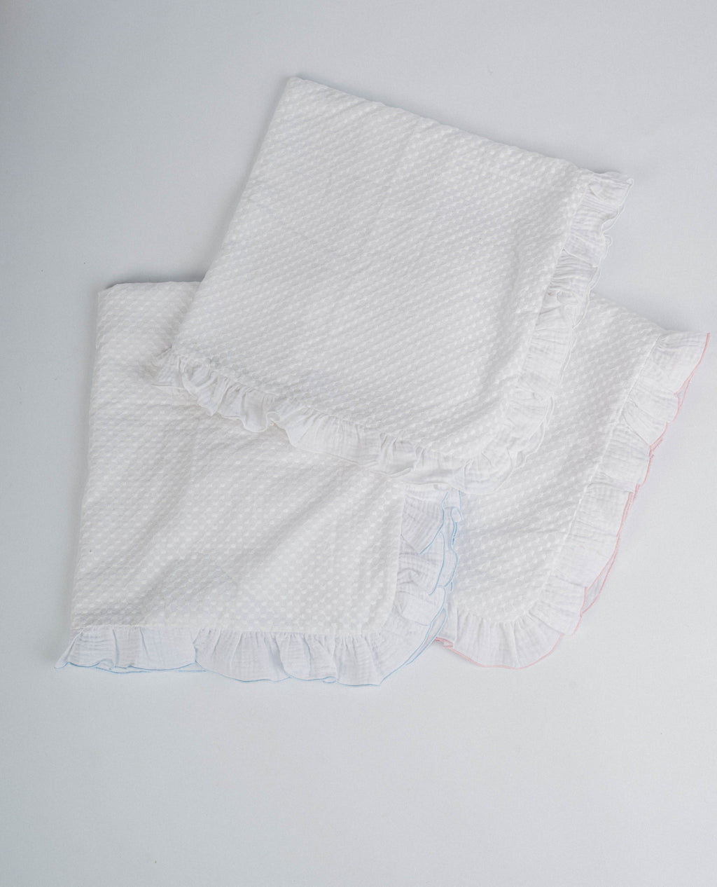 Rebozo de algodón bordado