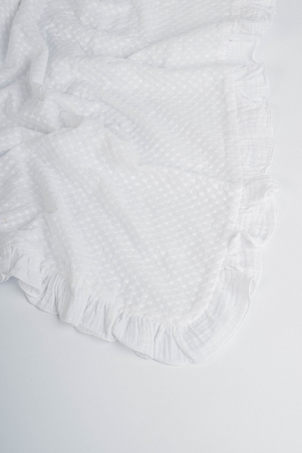 Rebozo de algodón bordado