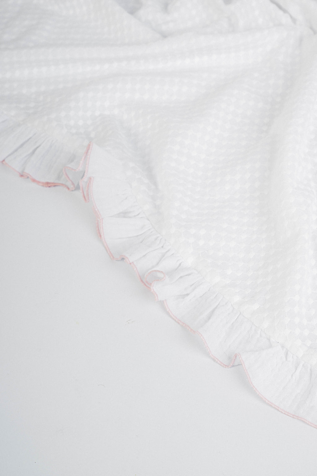 Rebozo de algodón bordado