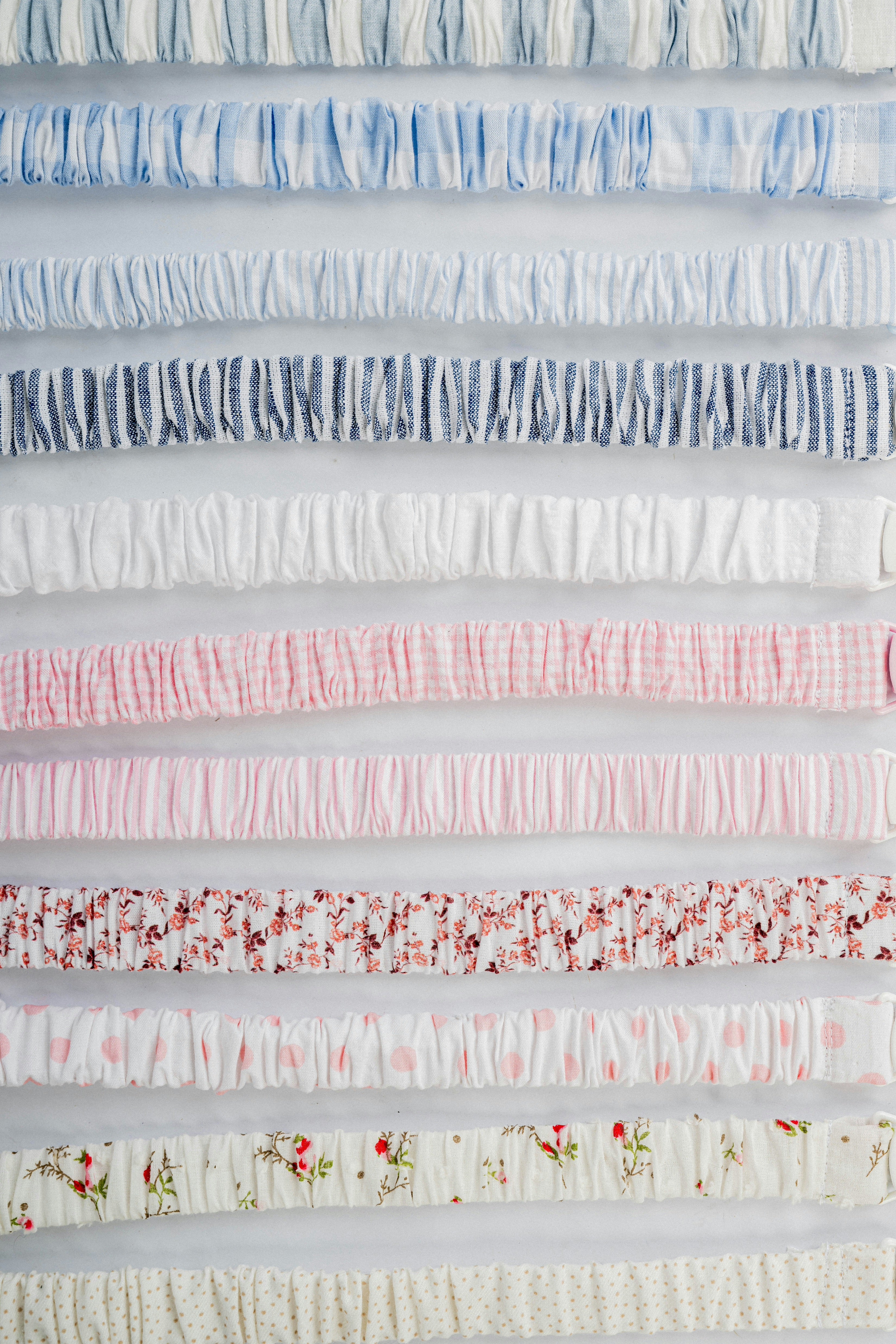 Portachupete fruncido