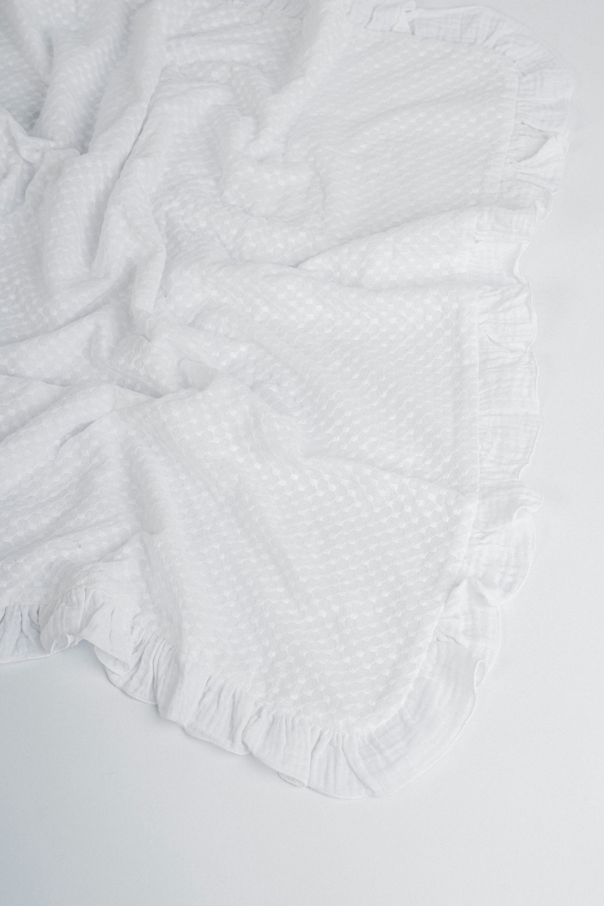 Rebozo de algodón bordado