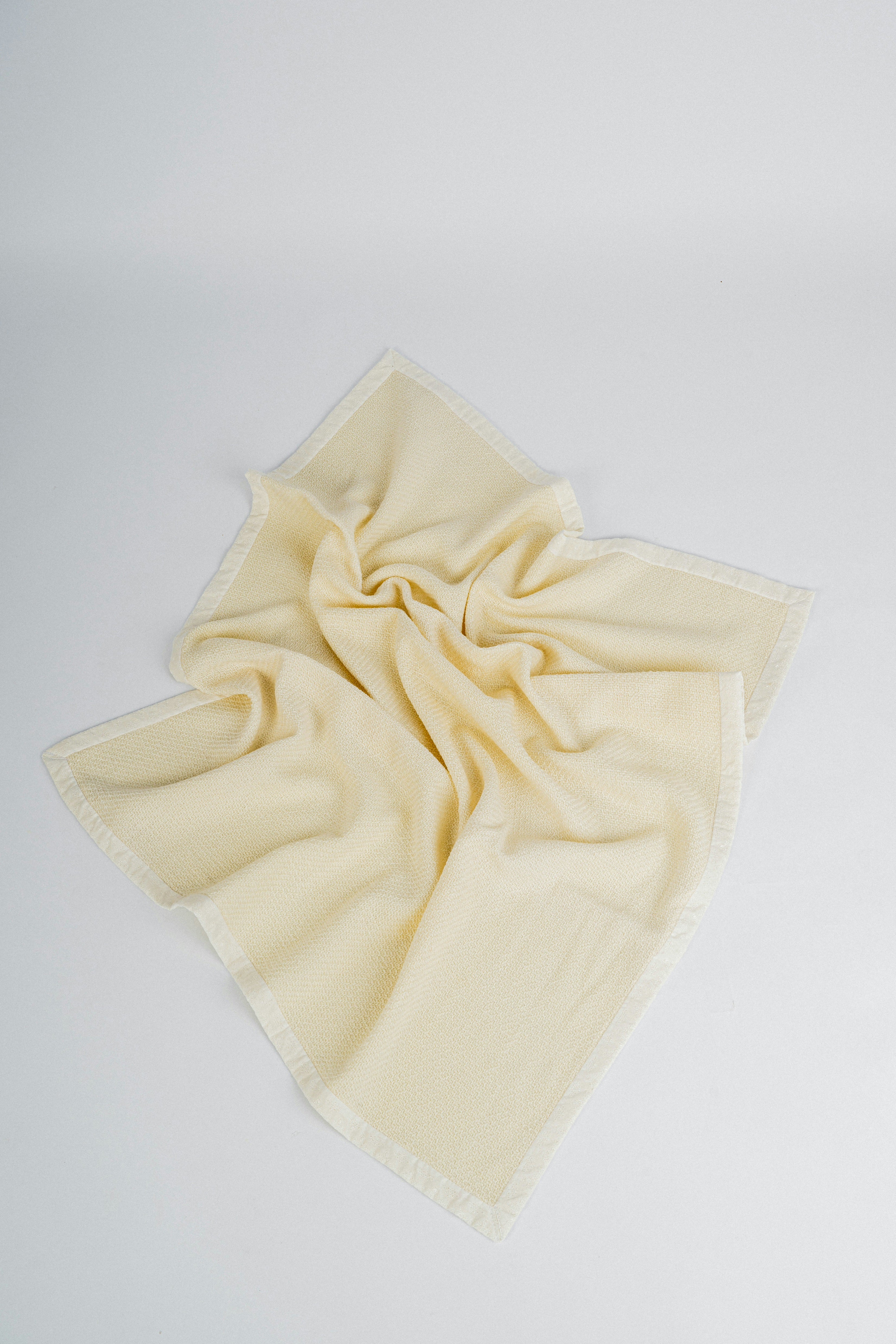 Manta de lana con algodón